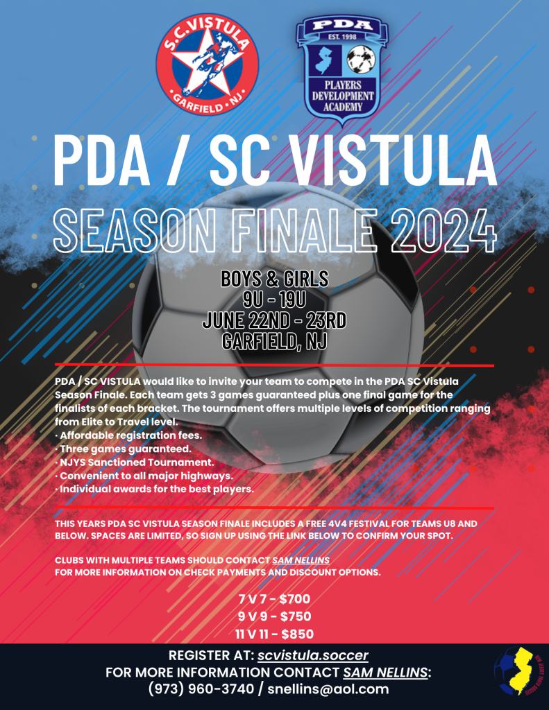 JUNE 22 23, 2024 PLAY IN GARFIELD AT PDA / SC VISTULA SEASON FINALE